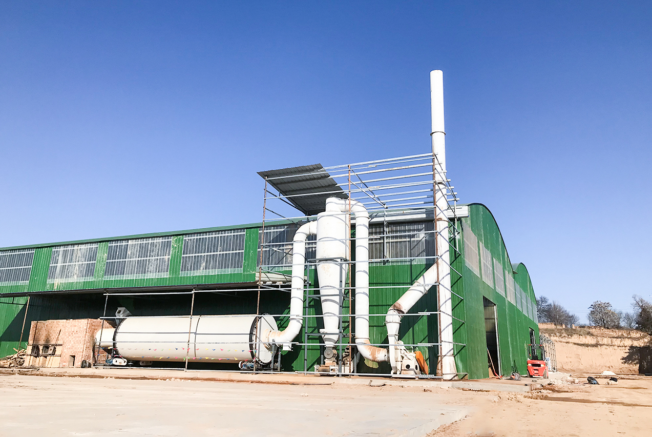 SG-10/20/30/40/50/60 Biomass Drum Dryer ในความจุที่แตกต่างกัน